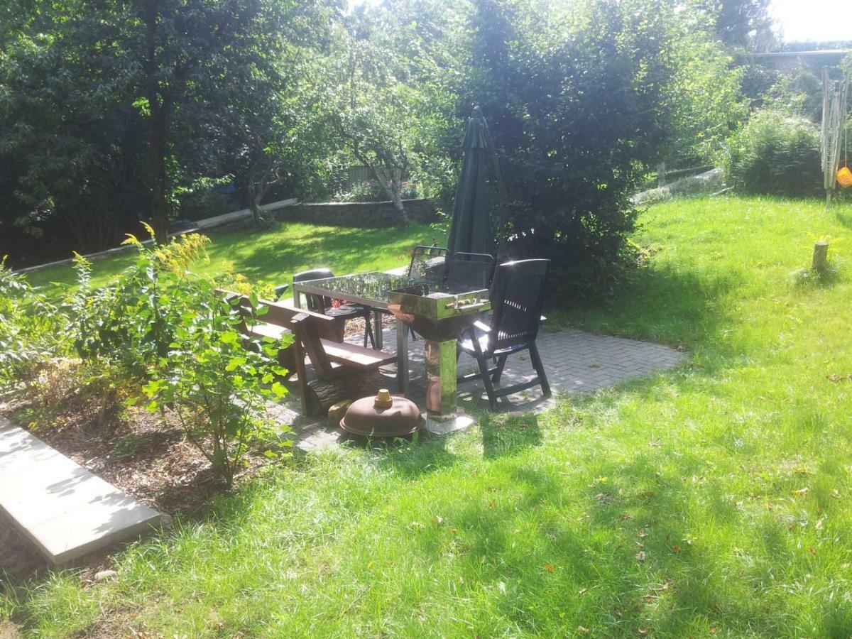 Fewo 1 Waren Mueritz - Haus Buchen Am Tiefwarensee - 1 Zi Exterior foto