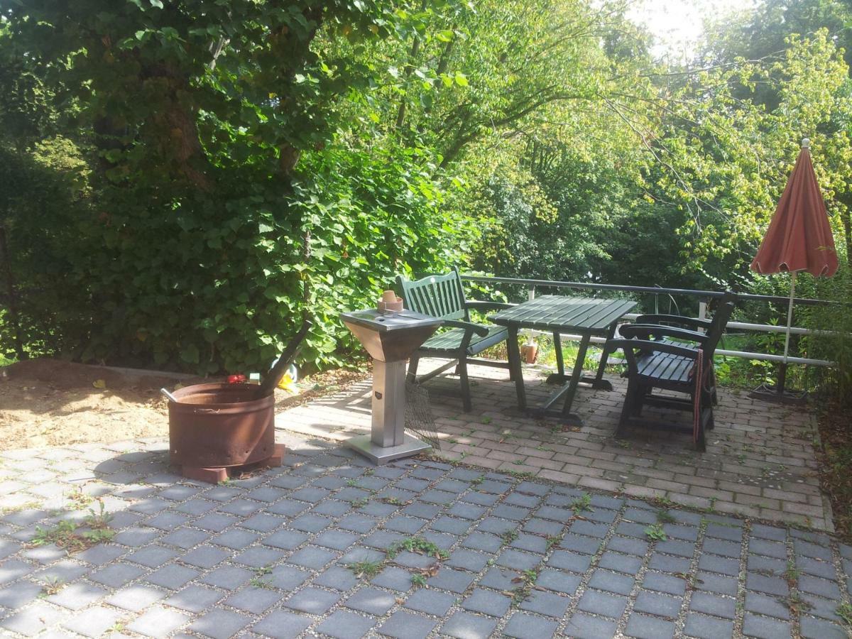 Fewo 1 Waren Mueritz - Haus Buchen Am Tiefwarensee - 1 Zi Exterior foto