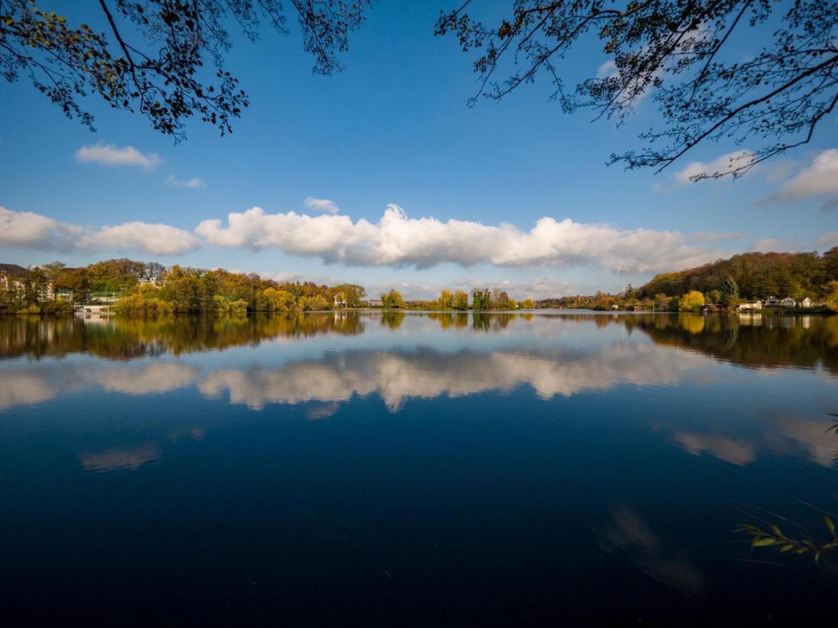 Fewo 1 Waren Mueritz - Haus Buchen Am Tiefwarensee - 1 Zi Exterior foto